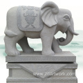 Landscape giant stone carving animals